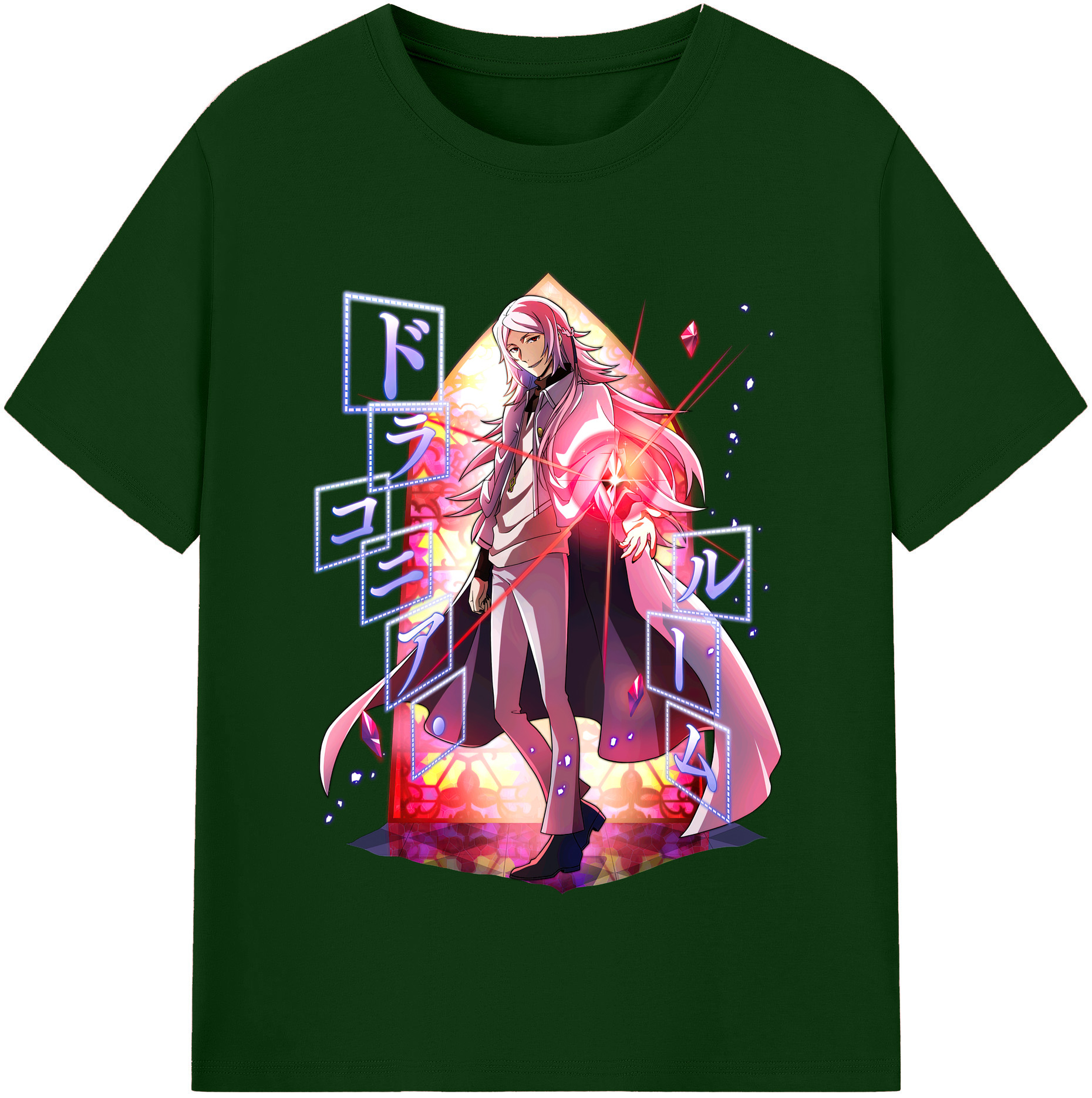 （画像用） 文豪ストレイドッグス Bungo Stray Dogs 綿100％半袖Tシャツ（フロントプリント）